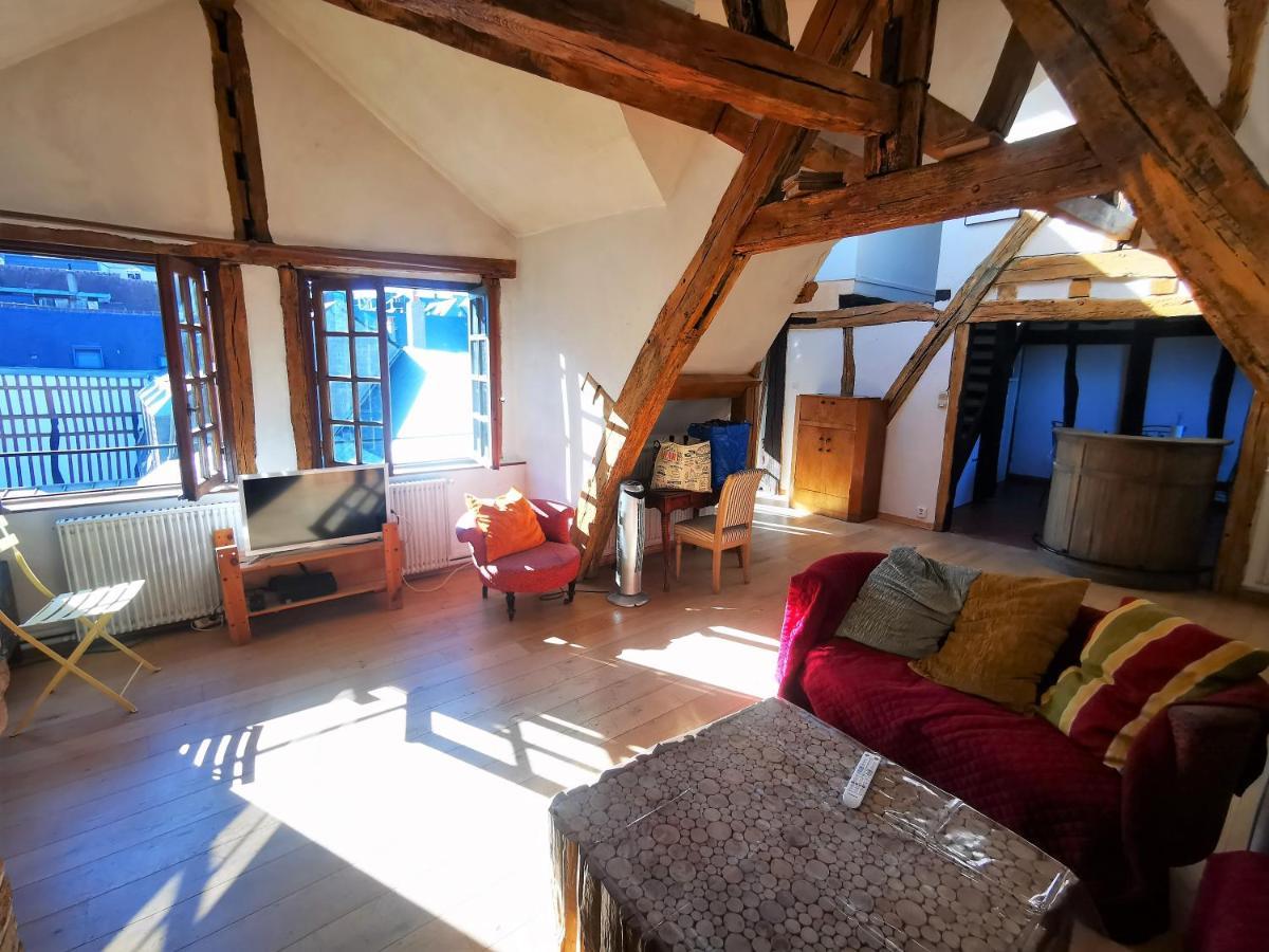 Apartamento Les Toits De Rouen ✧ Atypique Et Familial Exterior foto